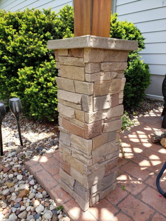 Linda’s DIY Patio Pillars Project